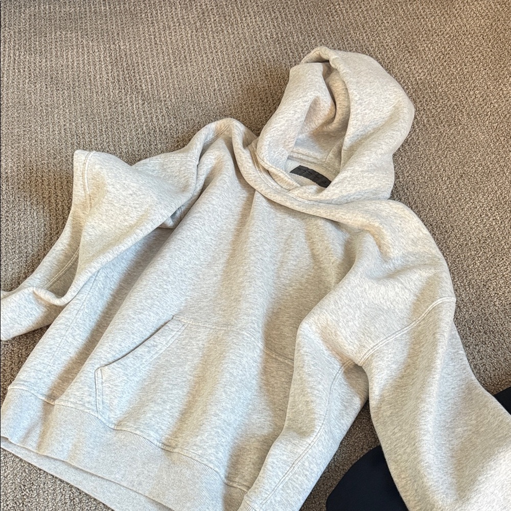 Abercrombie Gray Hooded Sweatshirt